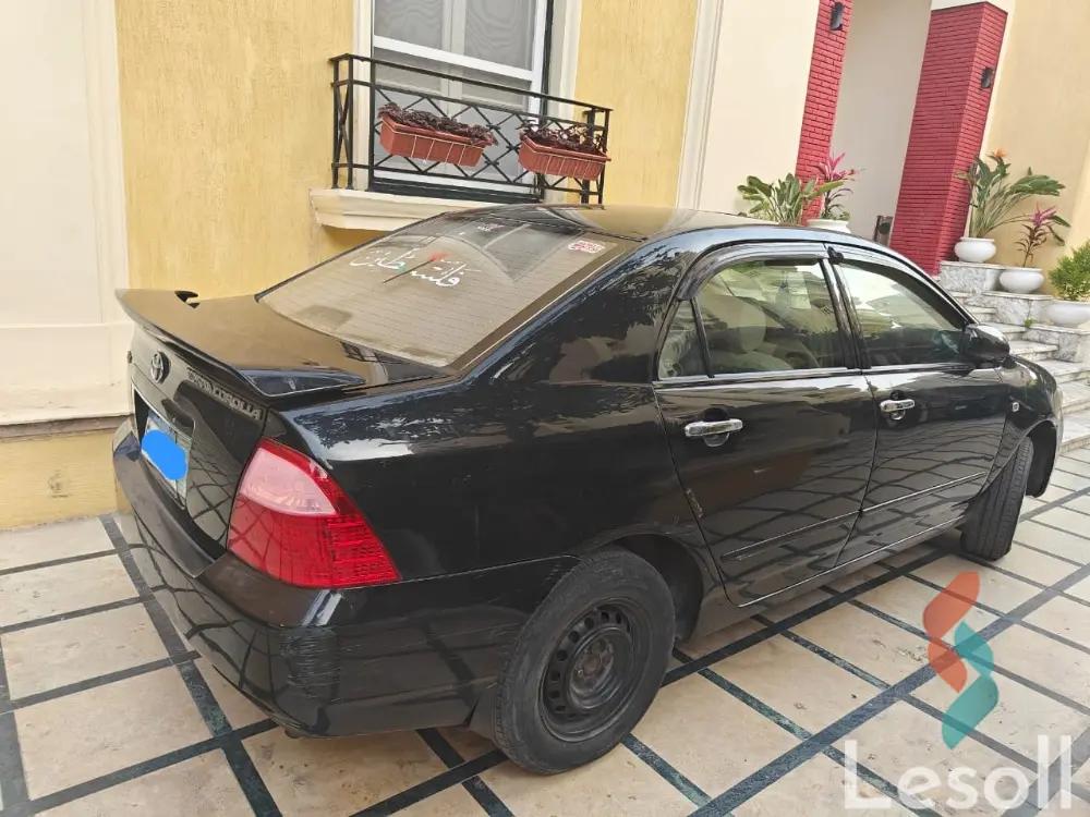 تويوتا كورولا اوتوماتك مستعملة أسود موديل 2007 - كل الصور