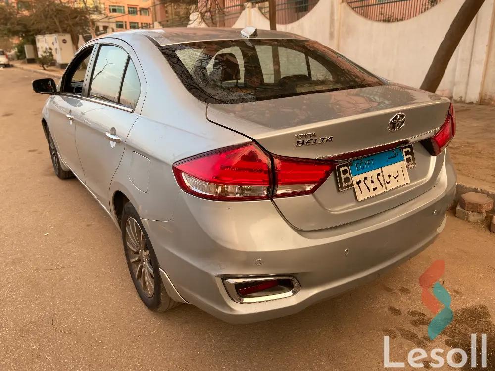 تويوتا بيلتا اوتوماتك مستعملة فضي موديل 2022 - كل الصور