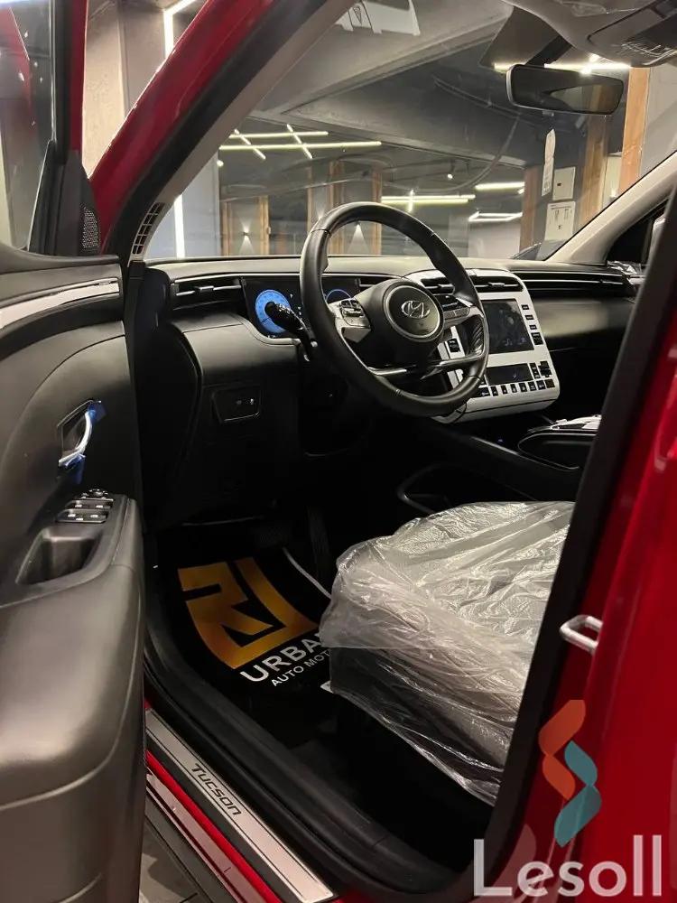 هيونداي توسان اوتوماتك مستعملة أحمر موديل 2022 - صورة 4