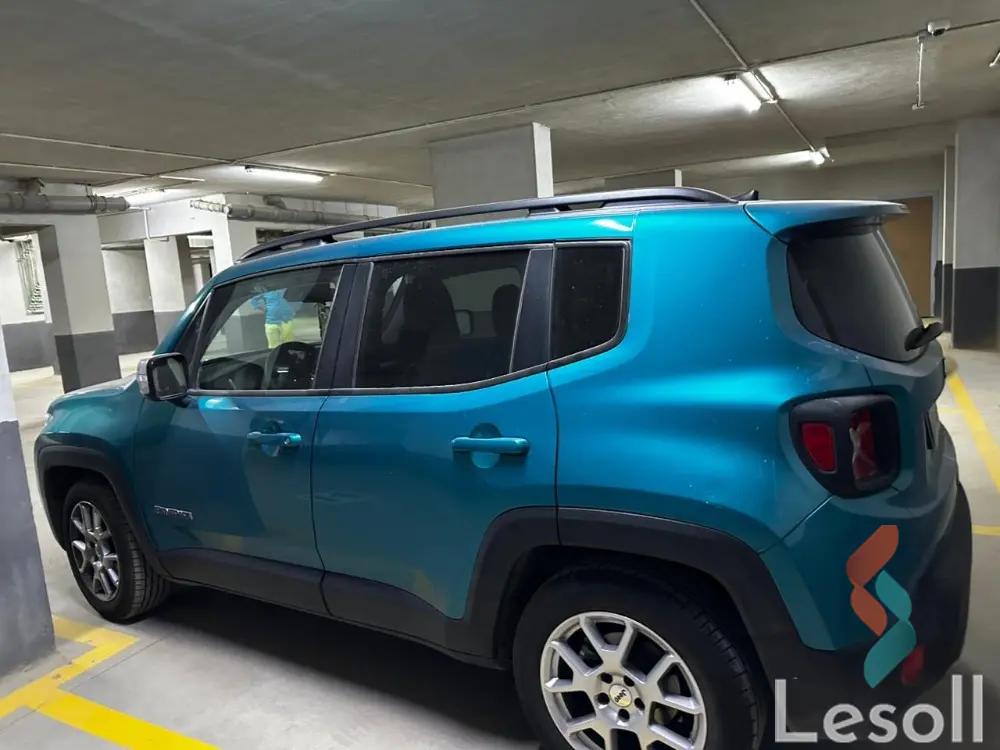 جيب رينيجيد اوتوماتك مستعملة فيروزي موديل 2022