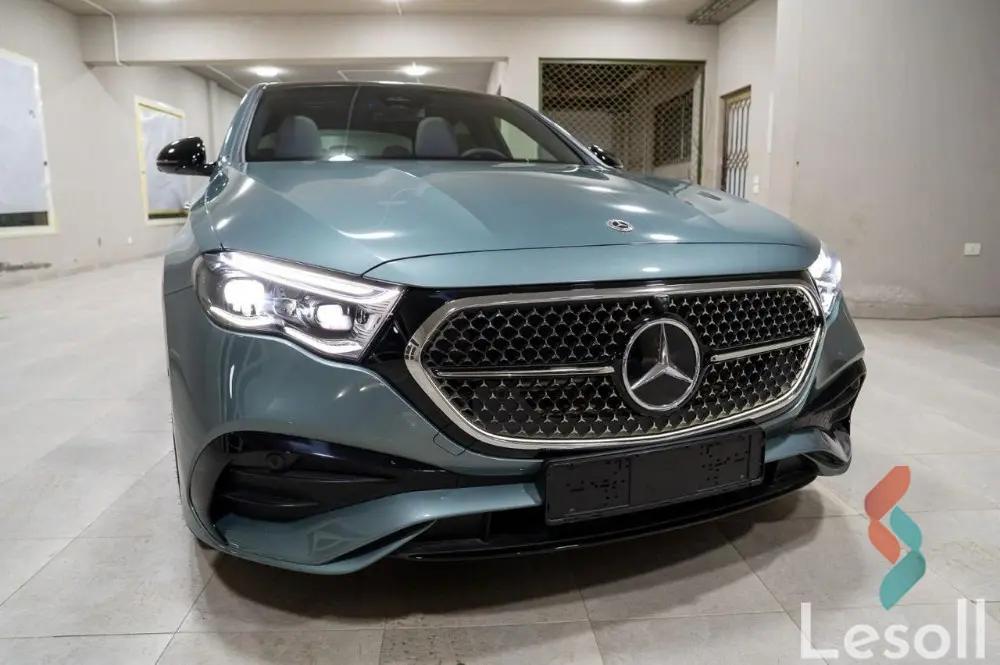 مرسيدس بنز اي ٢٠٠ اوتوماتك جديدة فيروزي موديل 2024 - كل الصور