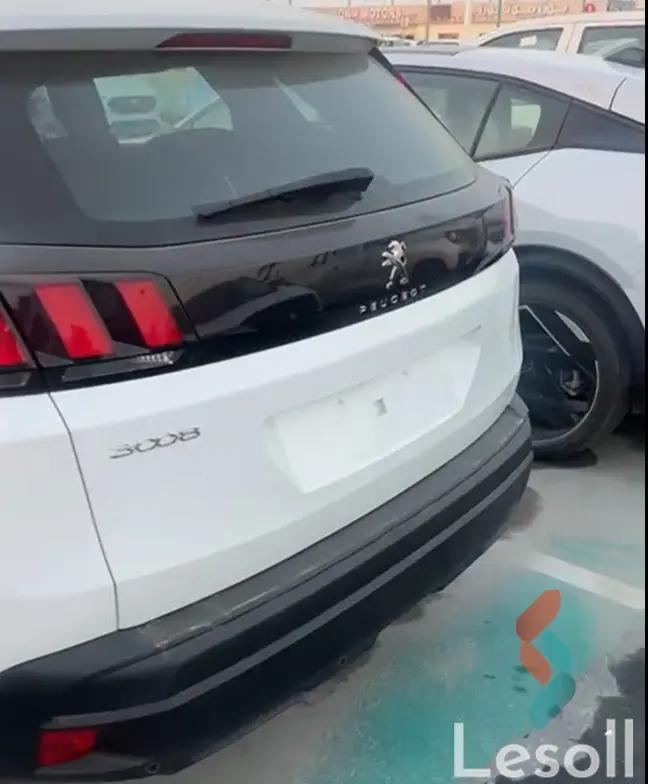 بيجو 3008 اوتوماتك جديدة أبيض موديل 2025