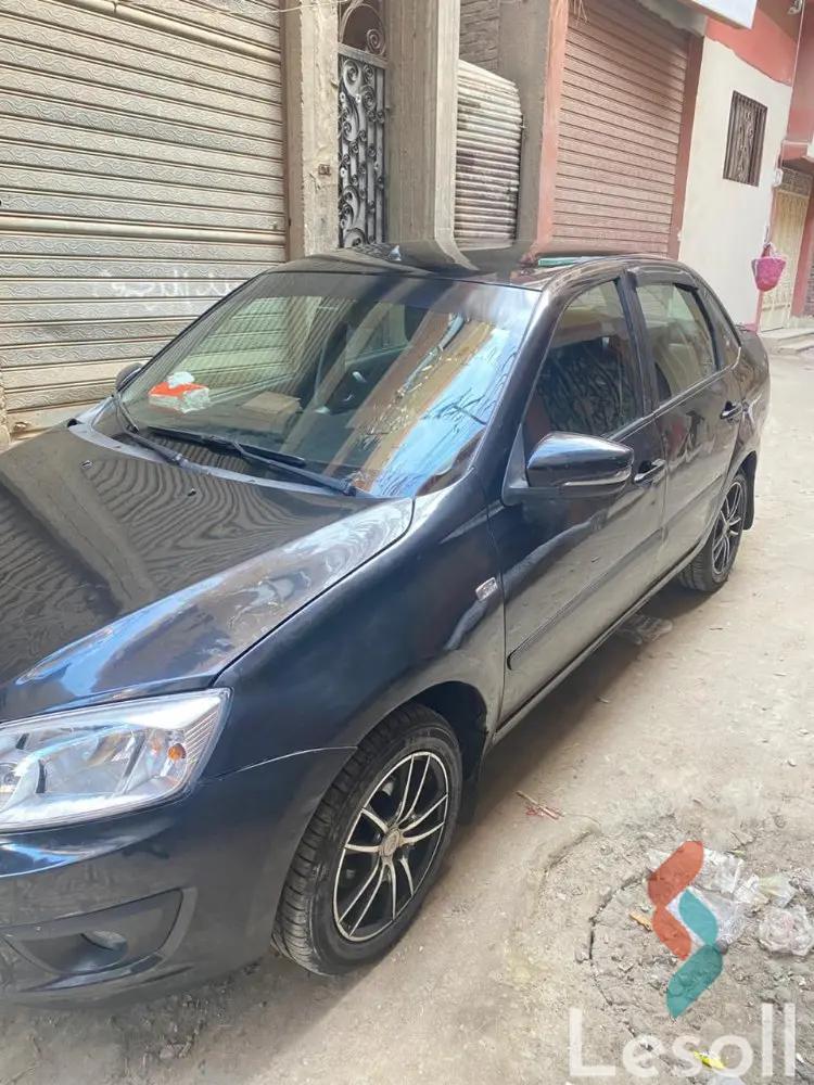 lada granta sedan automatic used black model 2017