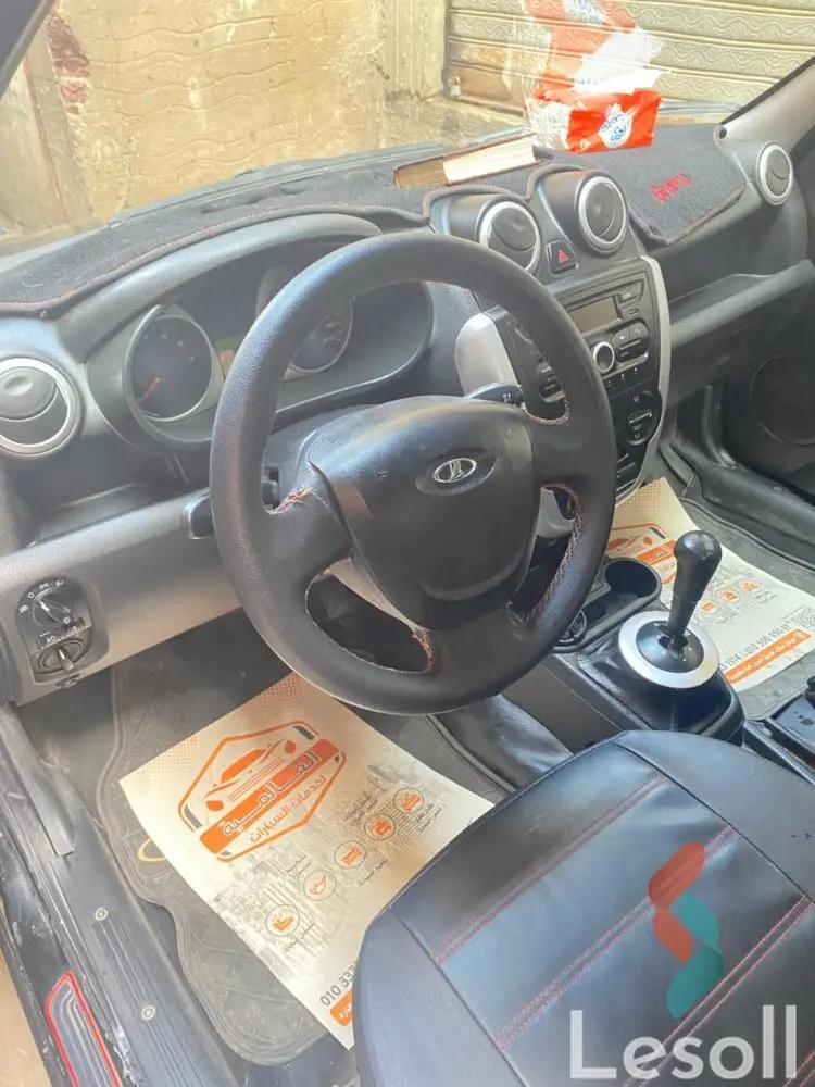 lada granta sedan automatic used black model 2017
