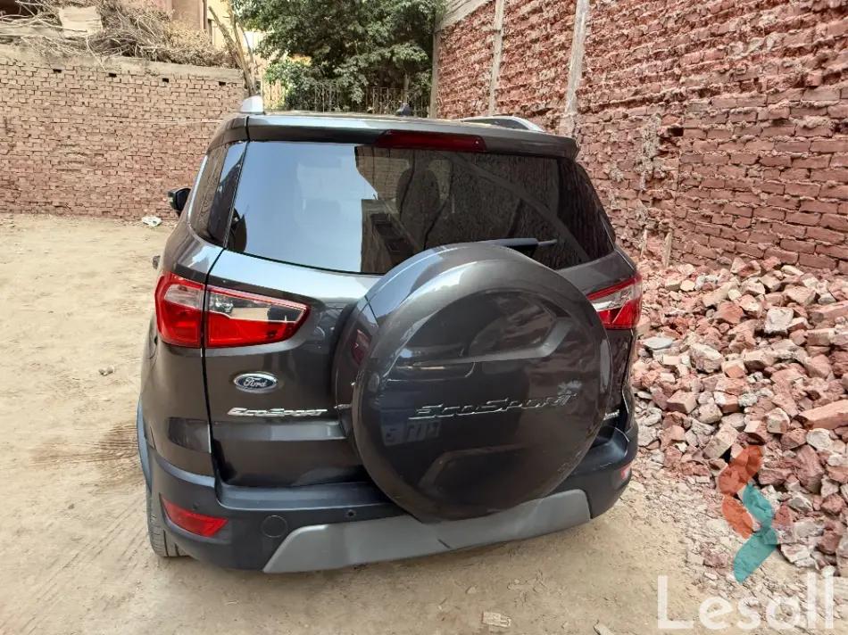 Ford ecosport titanium automatic used dark gray model 2020 - Image 4