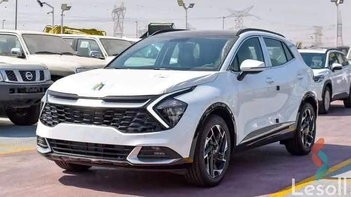 كيا سبورتاج اوتوماتك جديدة أبيض موديل 2025