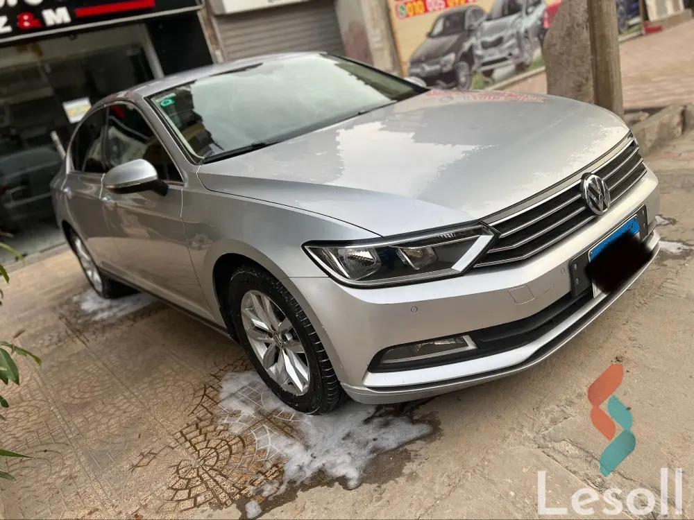 فولكس واجن باسات اوتوماتك مستعملة فضي موديل 2019 - كل الصور