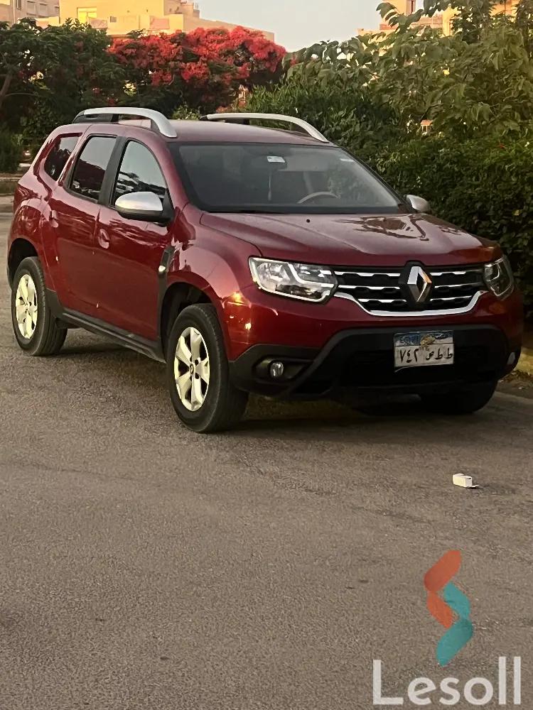 رينو دستر اوتوماتك مستعملة أحمر موديل 2021 - صورة 3