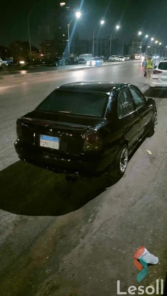 هيونداي فيرنا اوتوماتك مستعملة أسود موديل 2007 - كل الصور