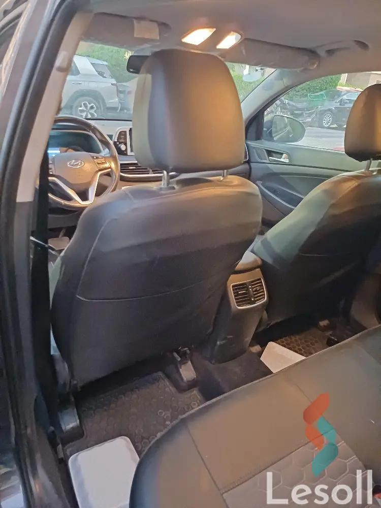 هيونداي توسان اوتوماتك مستعملة رمادي داكن موديل 2019 - كل الصور