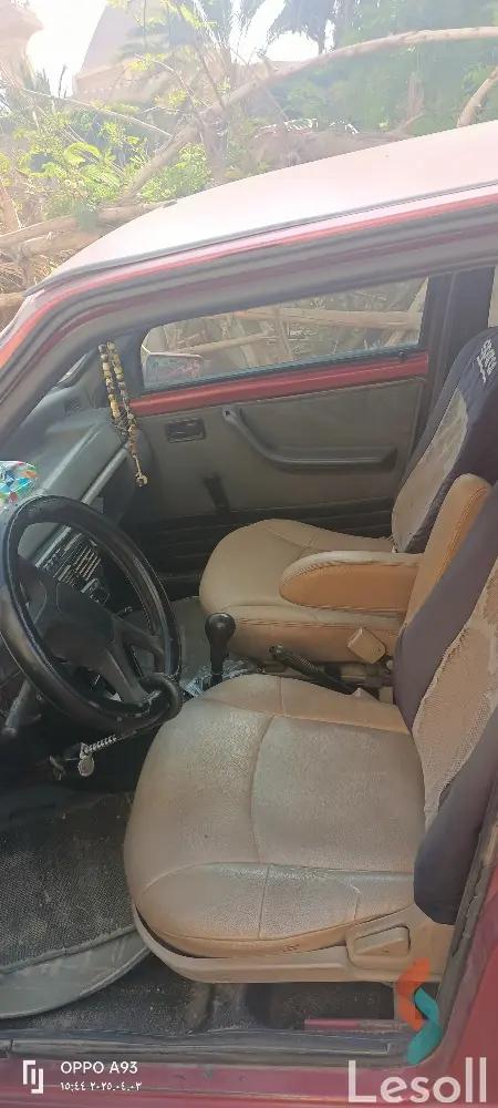 فيات فيات أونو مانيوال مستعملة أحمر موديل 1997 - كل الصور