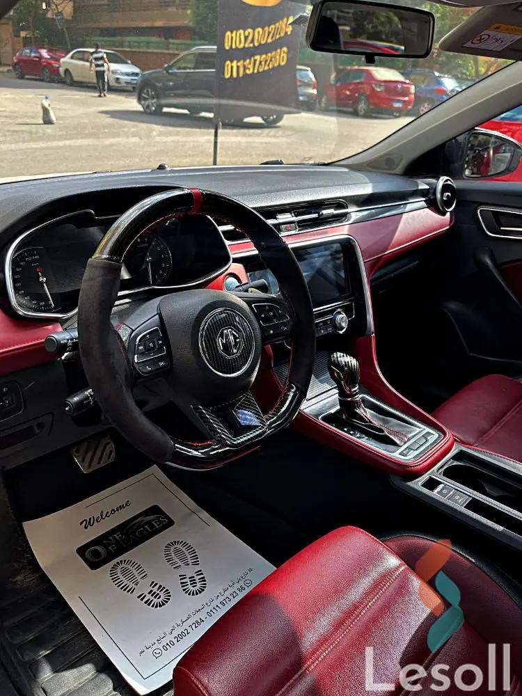 MG 6 automatic used white model 2022