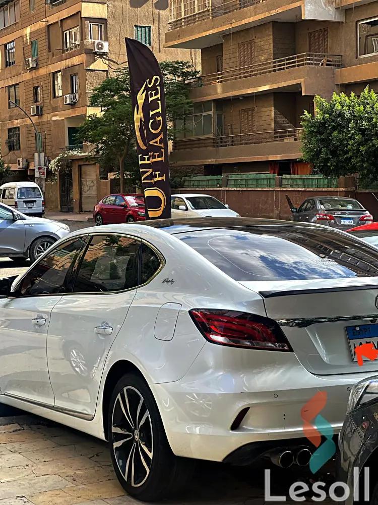 MG 6 automatic used white model 2022