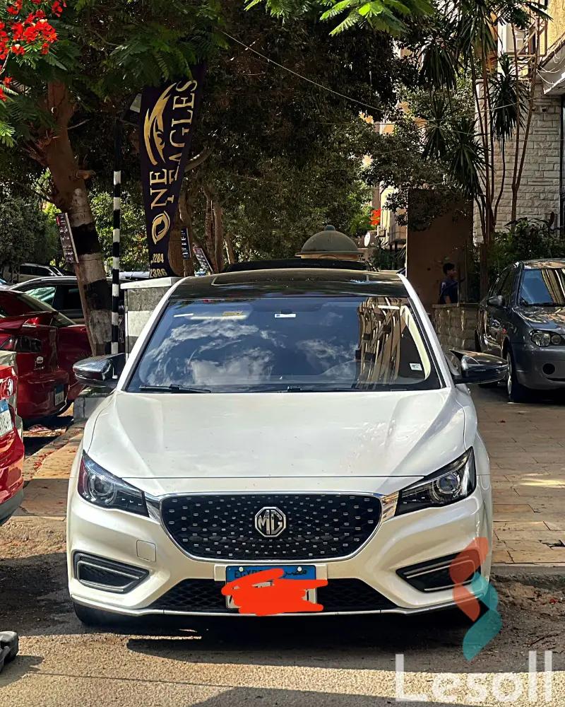 MG 6 automatic used white model 2022