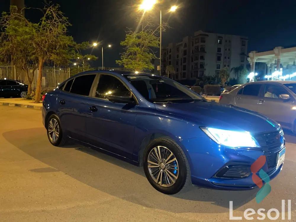 MG 5 automatic used blue model 2021