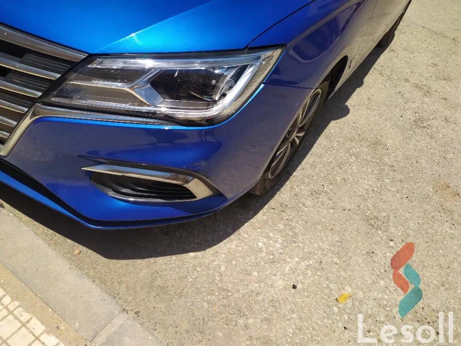 MG 5 automatic used blue model 2021