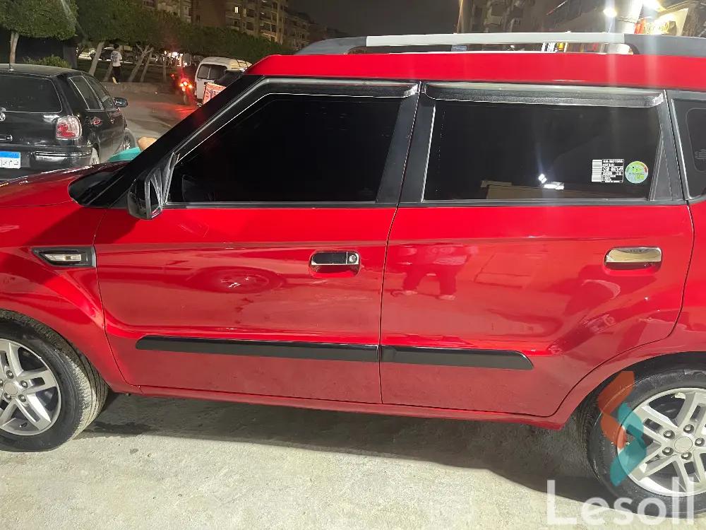 كيا سول اوتوماتك مستعملة أحمر موديل 2009