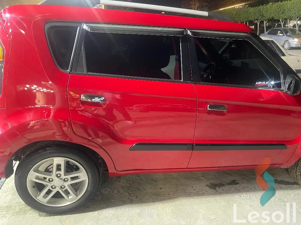 كيا سول اوتوماتك مستعملة أحمر موديل 2009