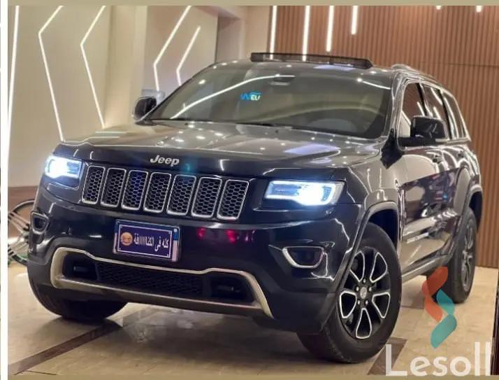 جيب جراند شيروكي اوتوماتك جديدة أسود موديل 2024 - كل الصور