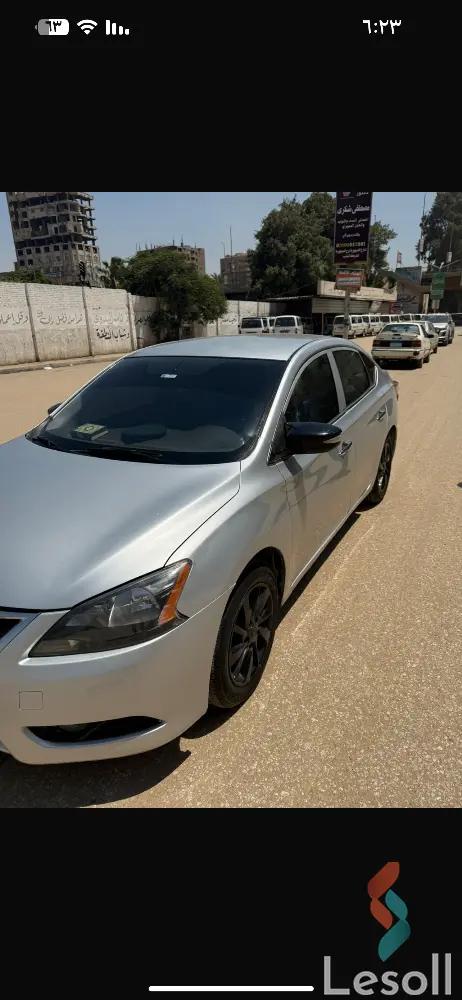 نيسان سنترا اوتوماتك مستعملة فضي موديل 2017