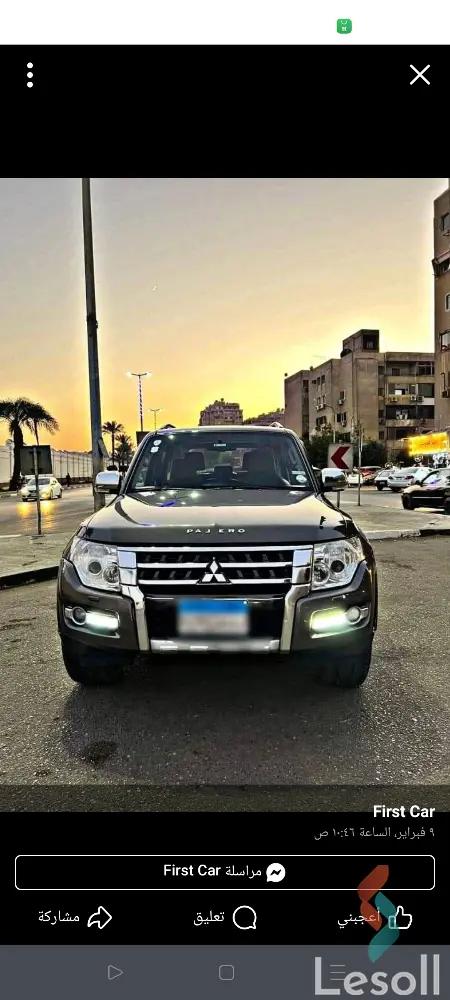 ميتسوبيشي باجيرو اوتوماتك مستعملة برونزي موديل 2016