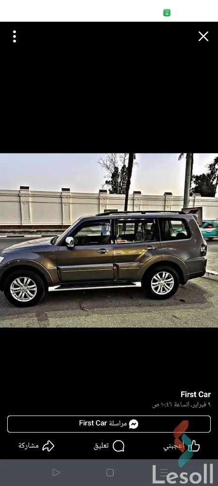 ميتسوبيشي باجيرو اوتوماتك مستعملة برونزي موديل 2016