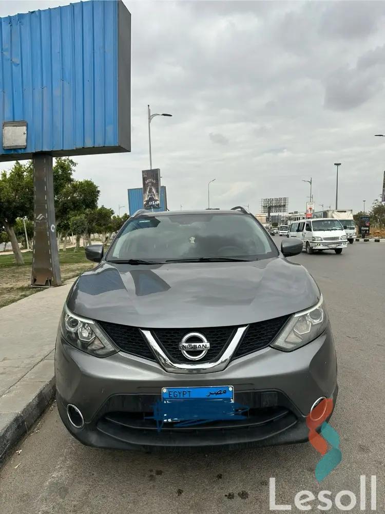 نيسان قشقاي اوتوماتك مستعملة رمادي داكن موديل 2016 - كل الصور