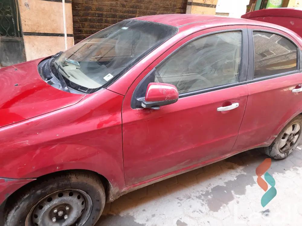 شيفروليه افيو اوتوماتك مستعملة أحمر موديل 2019