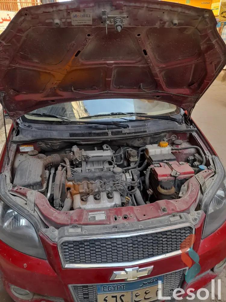 شيفروليه افيو اوتوماتك مستعملة أحمر موديل 2019