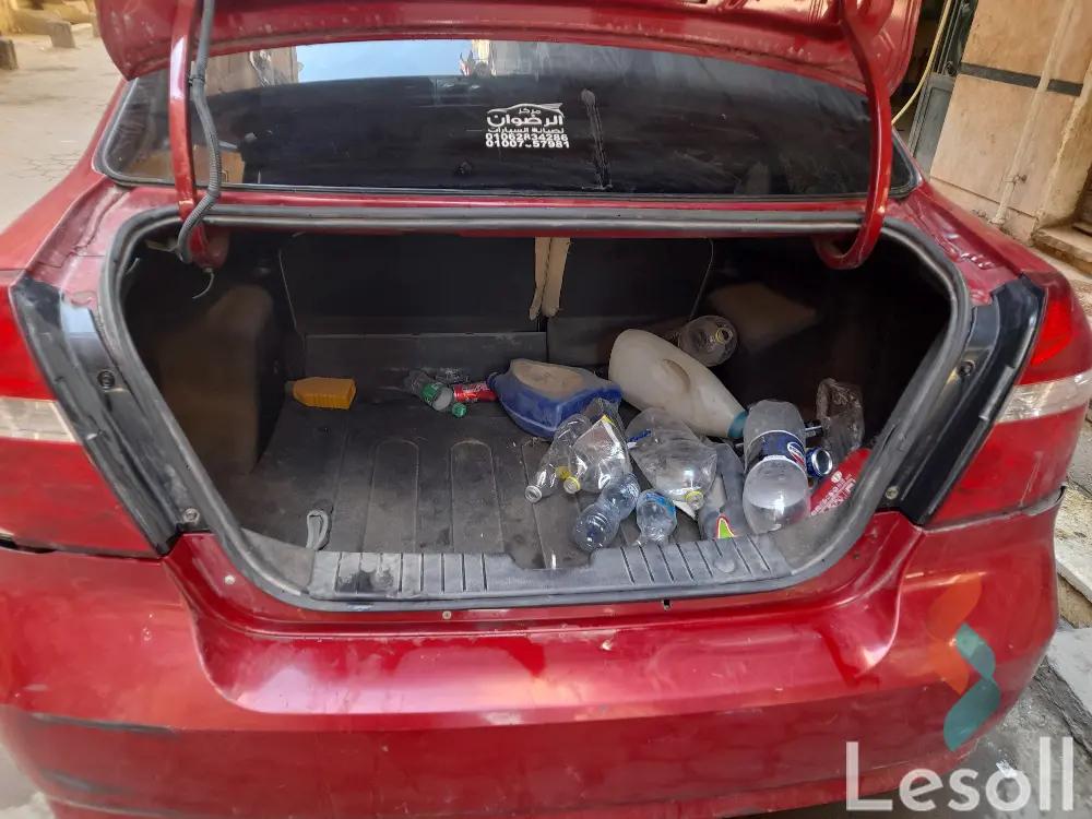 شيفروليه افيو اوتوماتك مستعملة أحمر موديل 2019