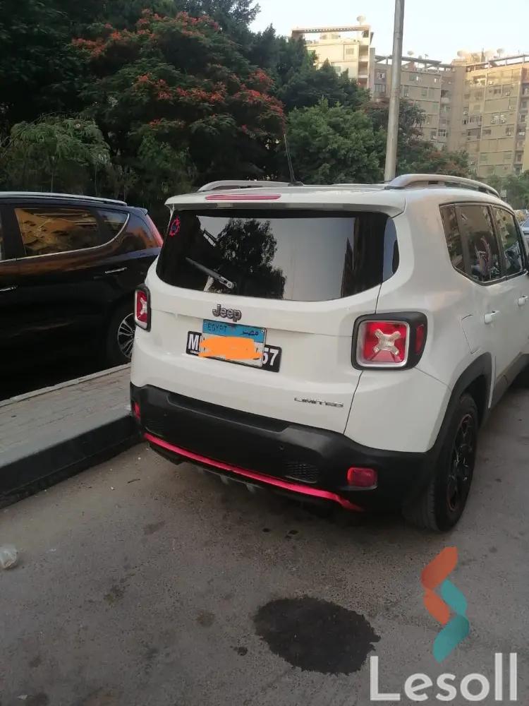 جيب رينيجيد اوتوماتك مستعملة أبيض موديل 2017 - كل الصور