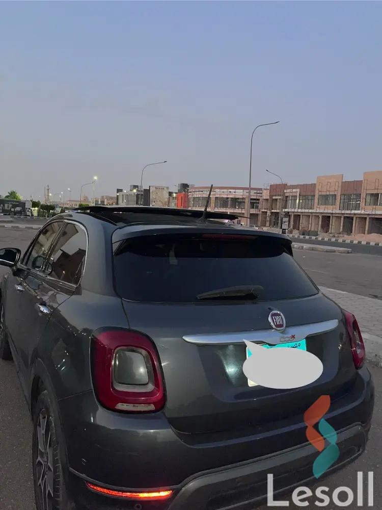 Fiat 500x automatic used dark gray model 2021