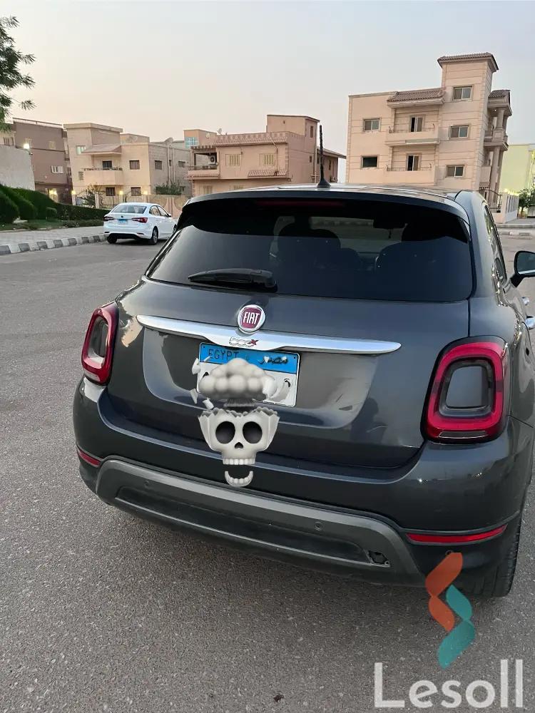 Fiat 500x automatic used dark gray model 2021