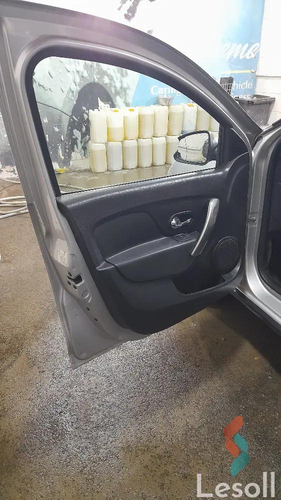 رينو سانديرو مانيوال مستعملة فضي موديل 2015 - كل الصور