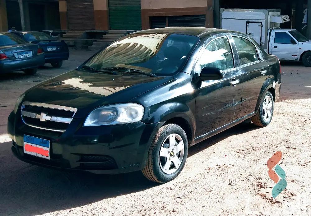 شيفروليه افيو مانيوال مستعملة أسود موديل 2009