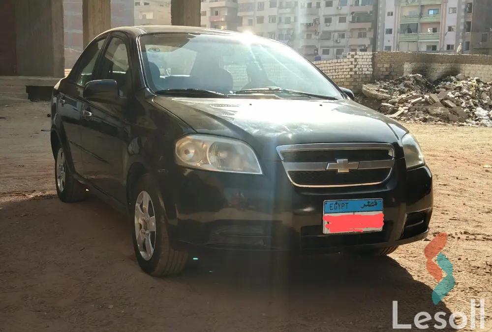 شيفروليه افيو مانيوال مستعملة أسود موديل 2009