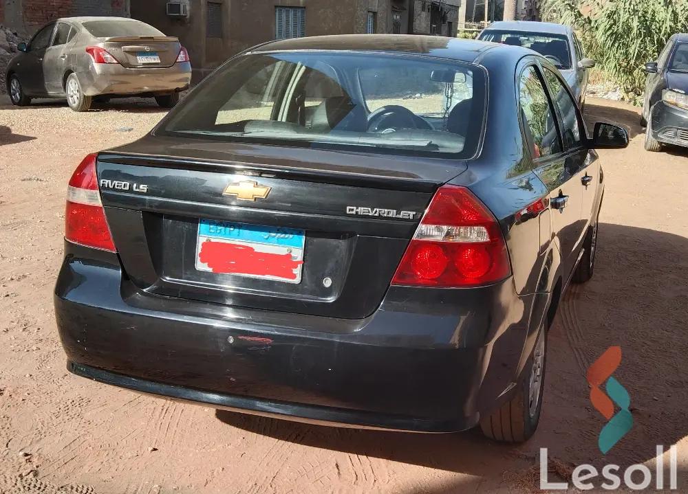 شيفروليه افيو مانيوال مستعملة أسود موديل 2009