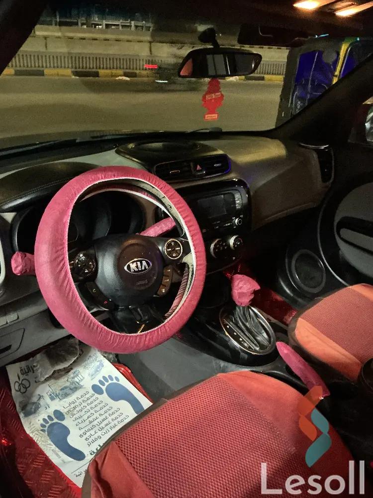 كيا سول اوتوماتك مستعملة أسود موديل 2016