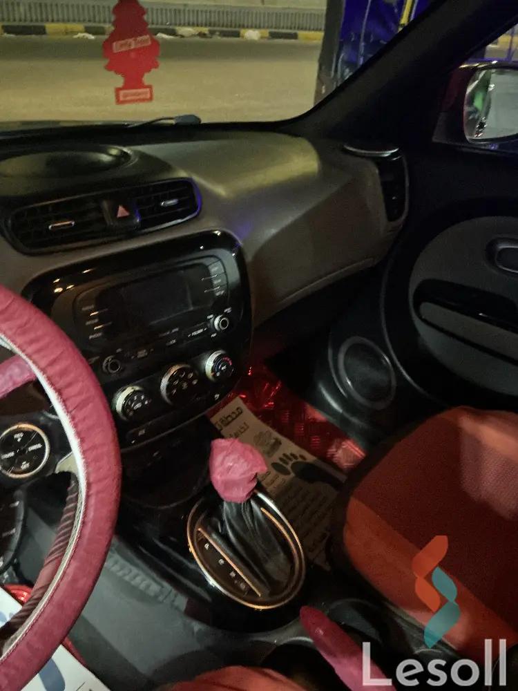 كيا سول اوتوماتك مستعملة أسود موديل 2016 - كل الصور