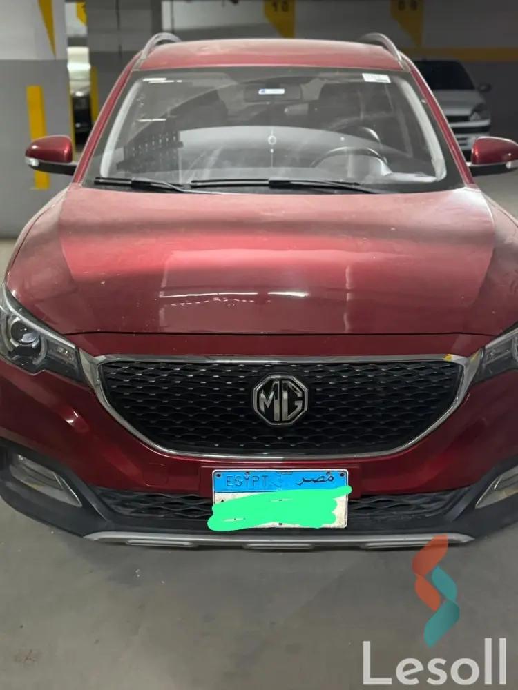 MG zs ev automatic used red model 2022