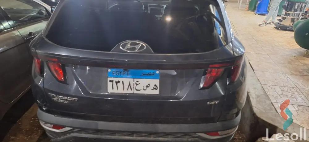 هيونداي توسان اوتوماتك مستعملة أزرق موديل 2021