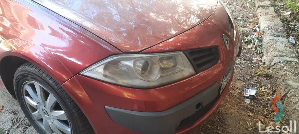 رينو ميجان اوتوماتك مستعملة أحمر موديل 2006 - كل الصور