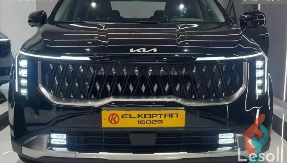 كيا كارنفال اوتوماتك مستعملة أسود موديل 2023 - الصورة الرئيسية