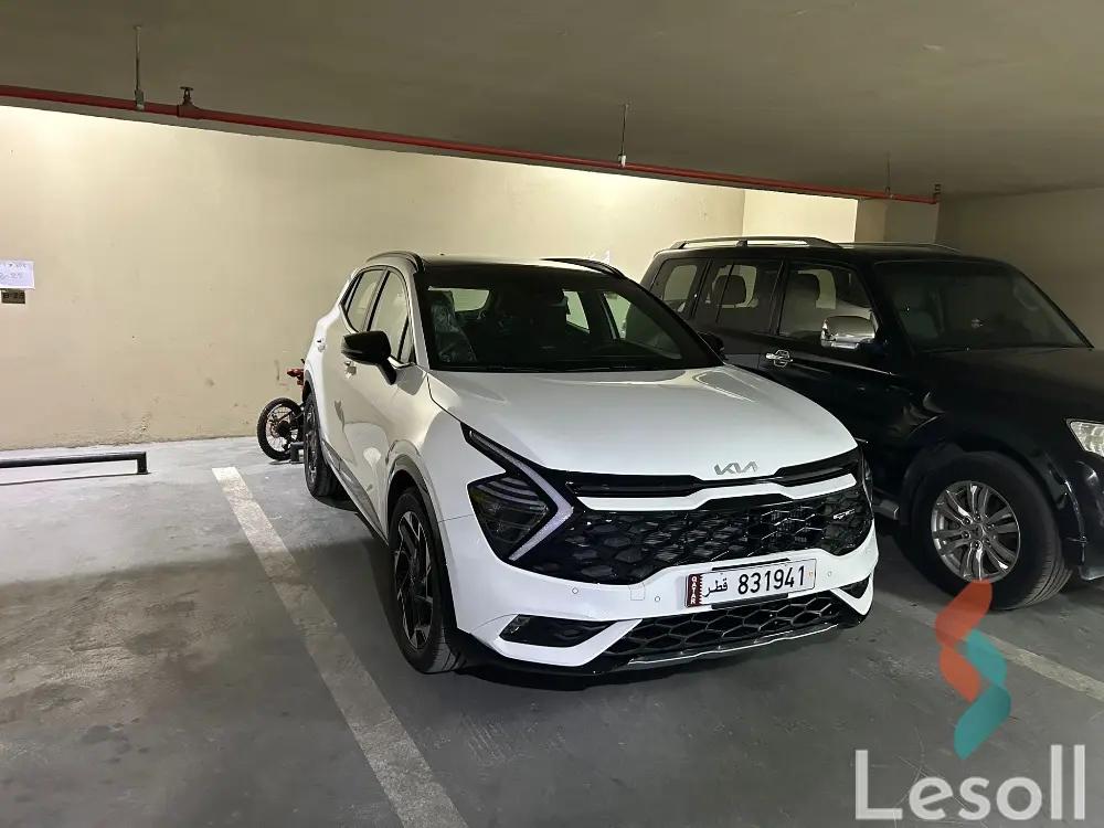 كيا سبورتاج اوتوماتك مستعملة أبيض موديل 2023