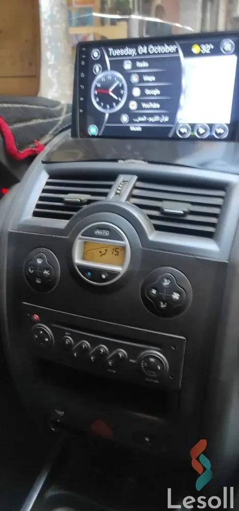 رينو ميجان اوتوماتك مستعملة أسود موديل 2008