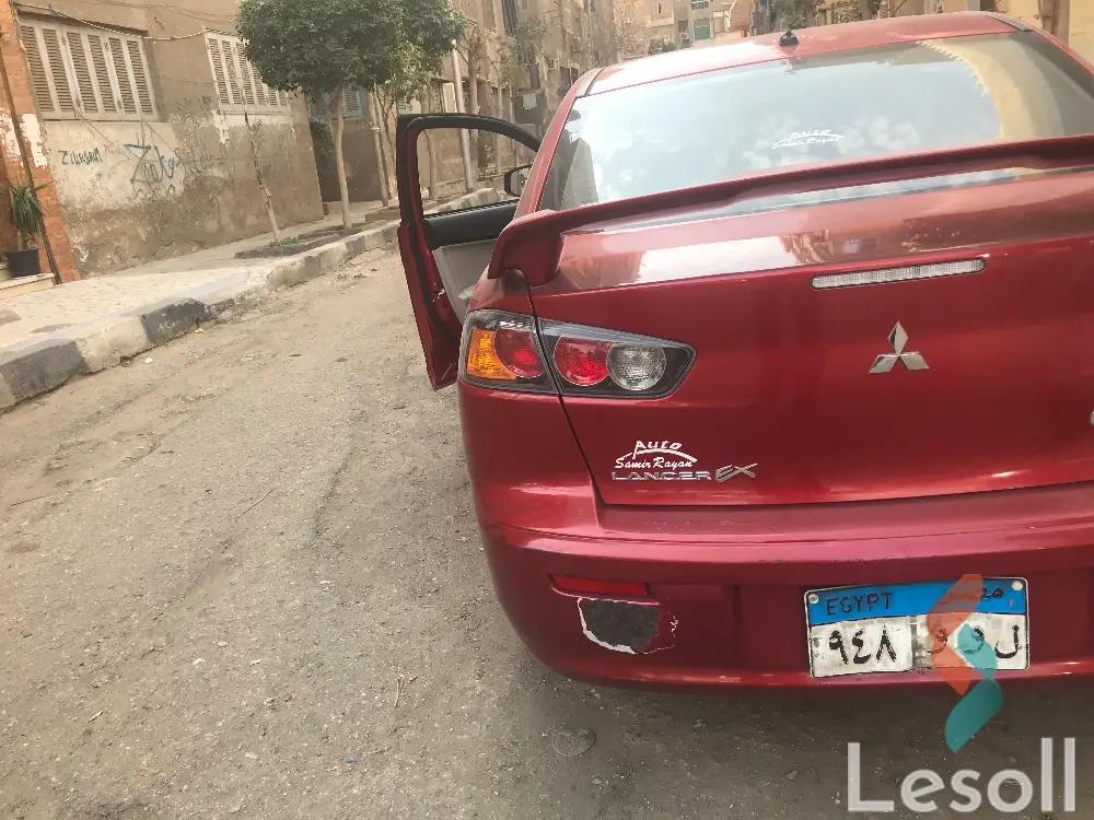 ميتسوبيشي لانسر اوتوماتك مستعملة أحمر موديل 2017