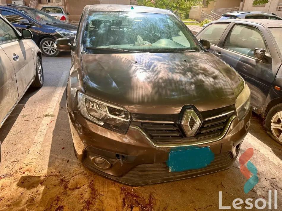 رينو لوجان اوتوماتك مستعملة بني موديل 2018