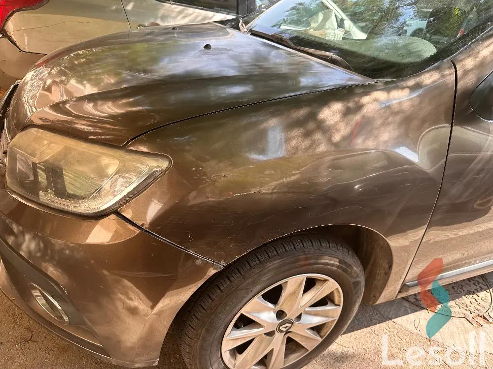 رينو لوجان اوتوماتك مستعملة بني موديل 2018