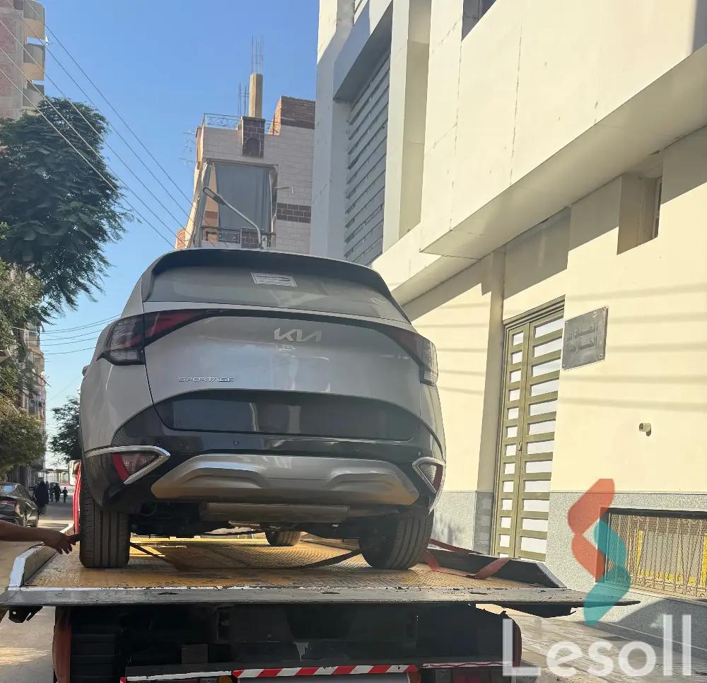 كيا سبورتاج اوتوماتك جديدة فضي موديل 2025