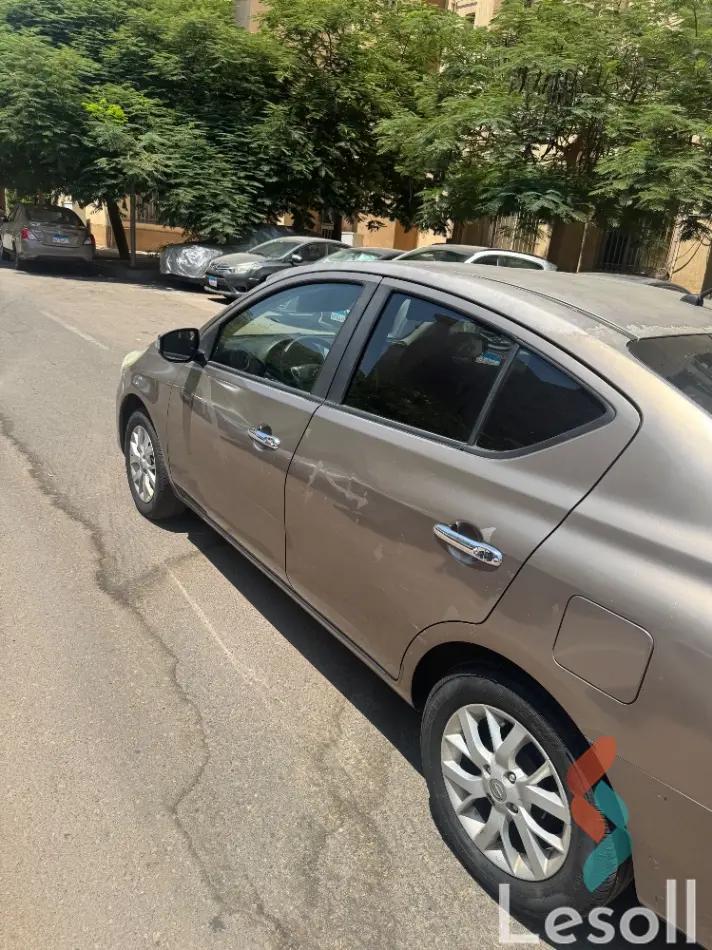 نيسان صني اوتوماتك مستعملة ذهبي موديل 2017